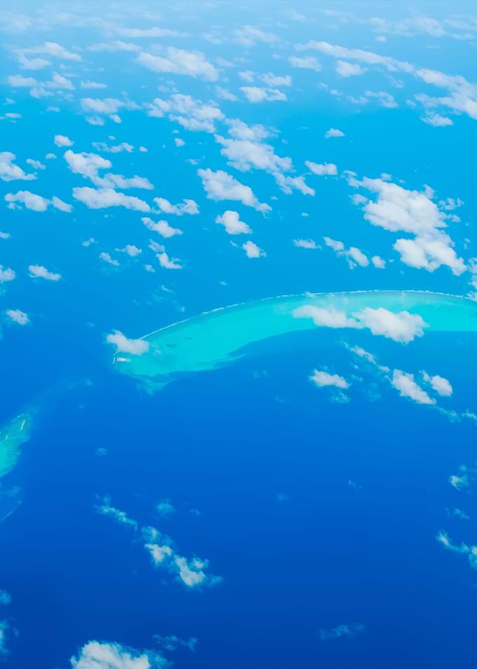 View On Maldives Island Fr