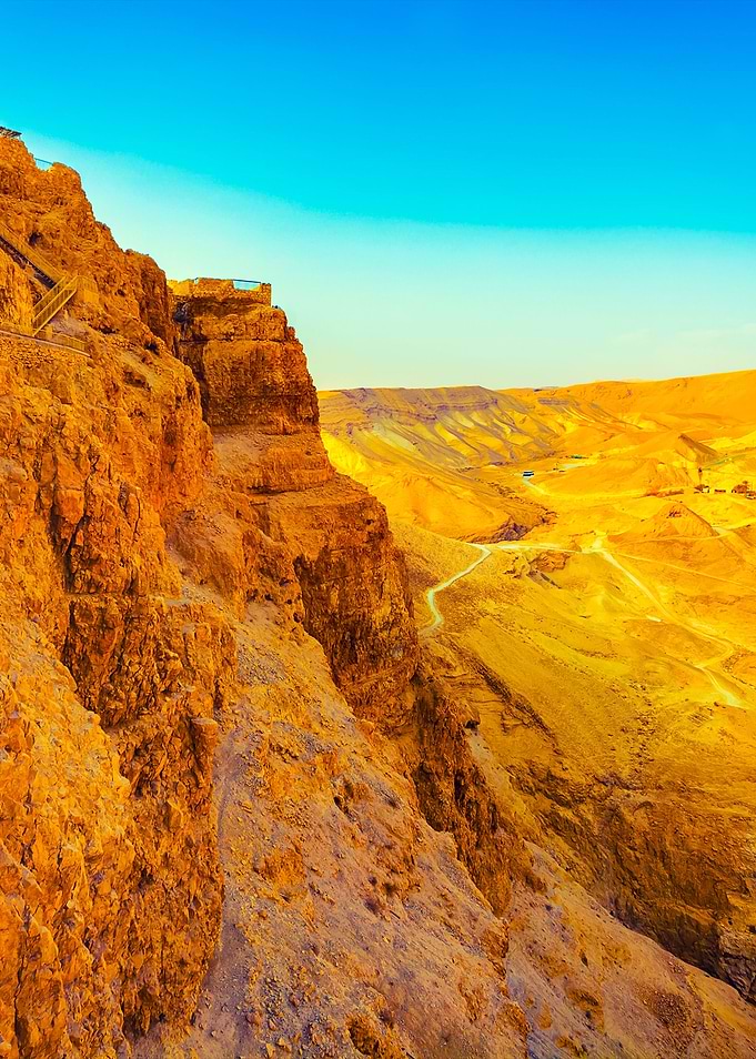 View From Masada Israel