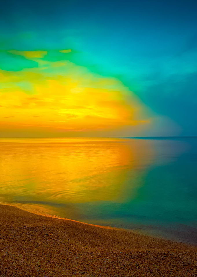 Sunrise Over Sea