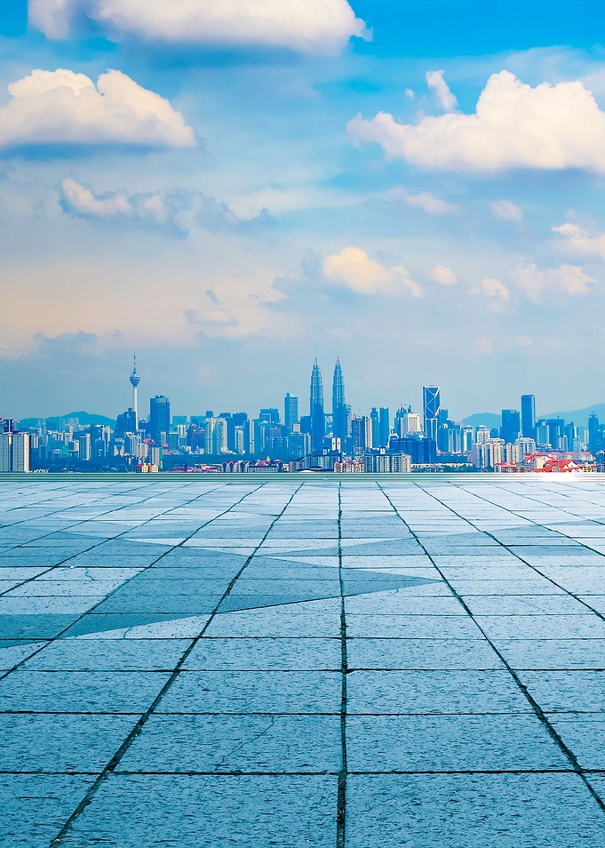 Panoramic Skyline And Buil