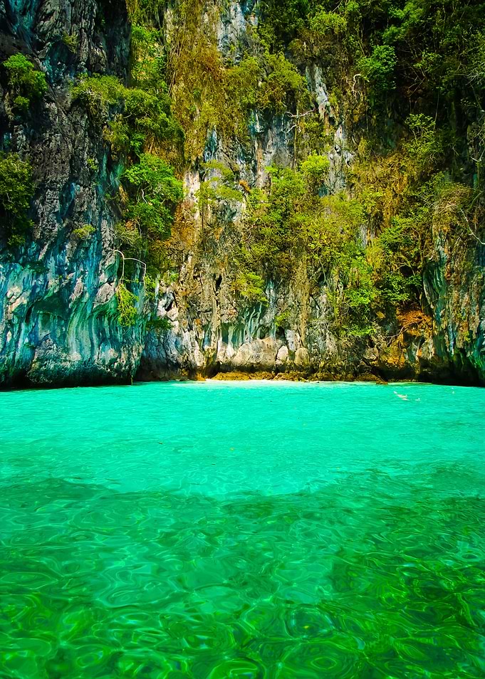 Beautiful Blue Sea From So