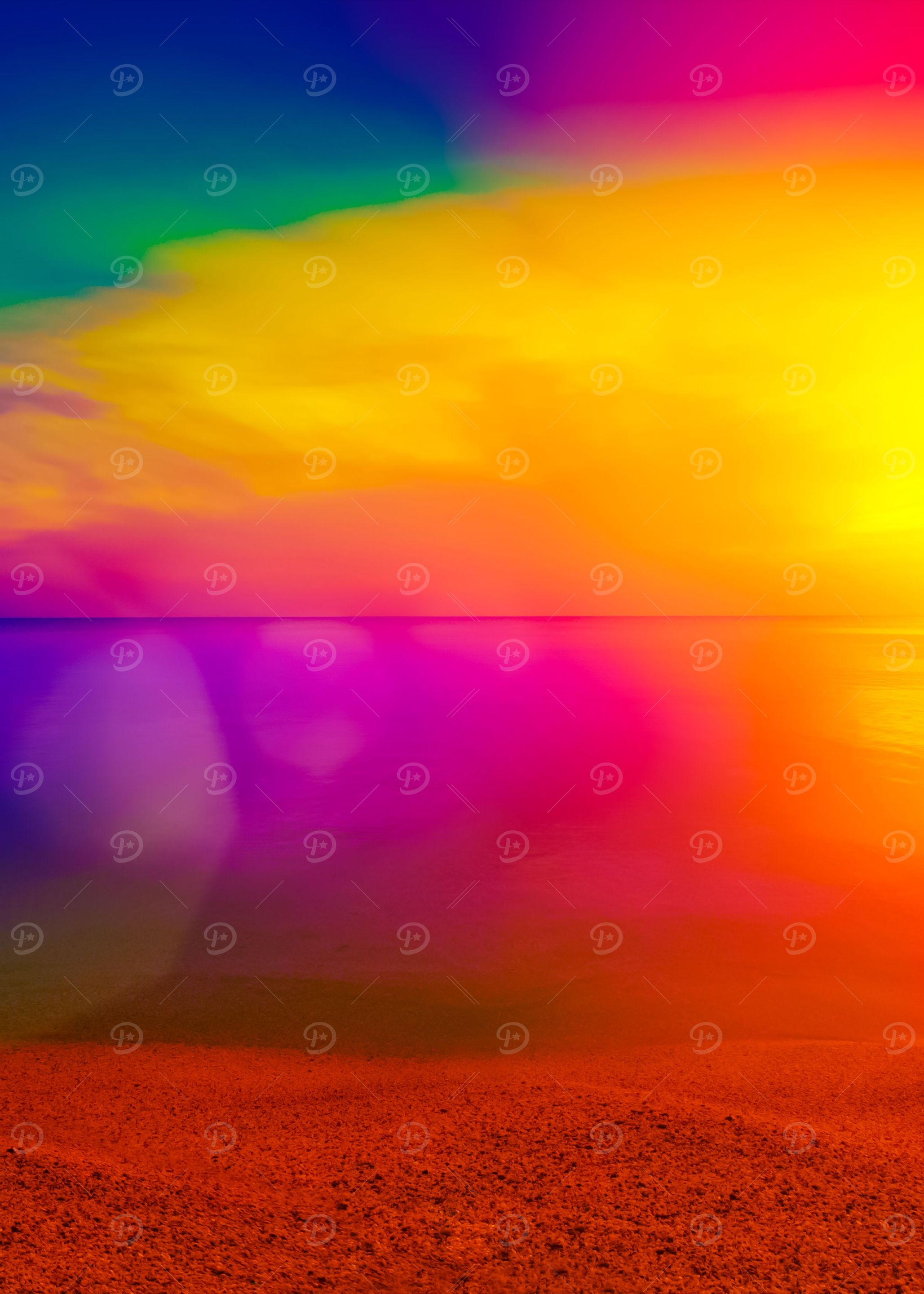 Beautiful Colorful Sunset