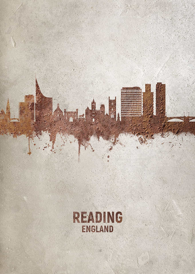 Reading England Skyline