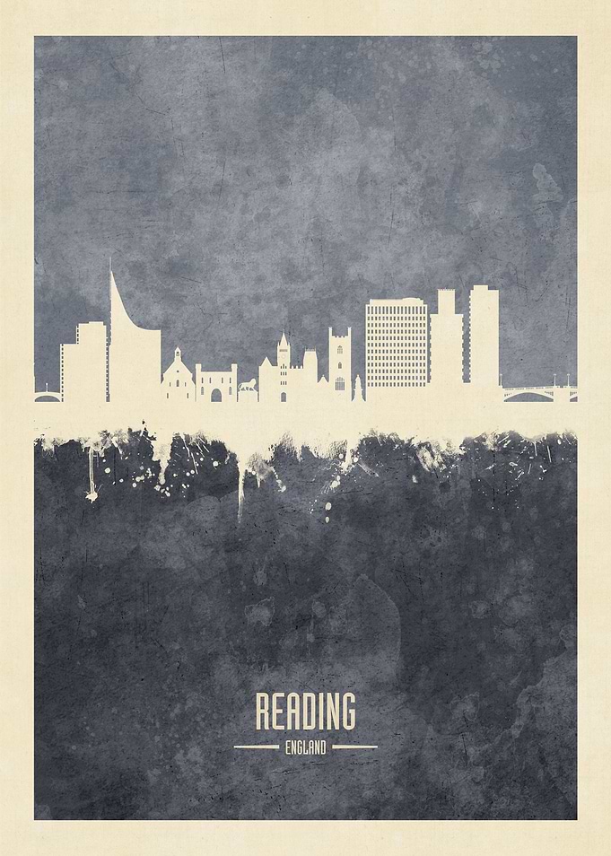 Reading England Skyline