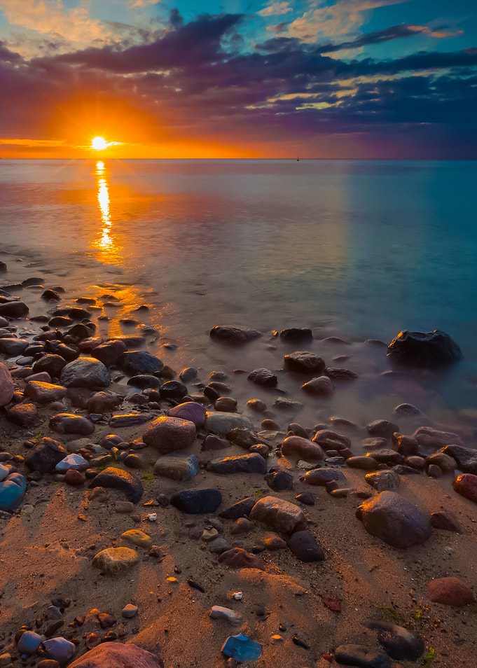 Rocky Shore Of Sea Long Ex