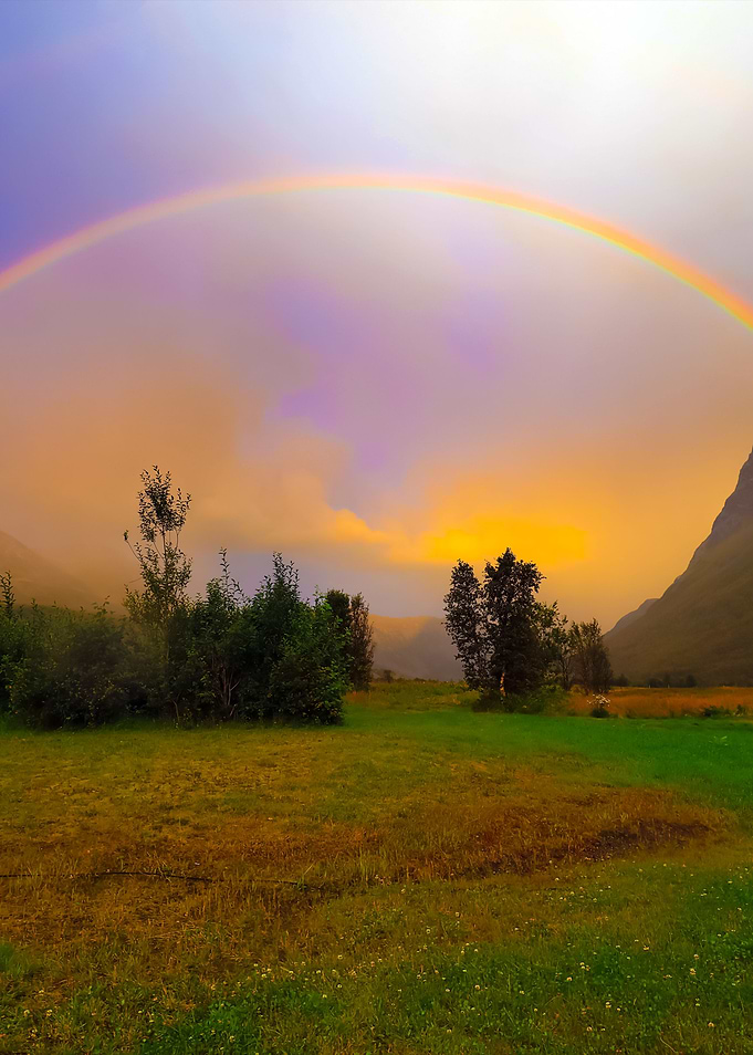 Rainbow After Rain Over Mo