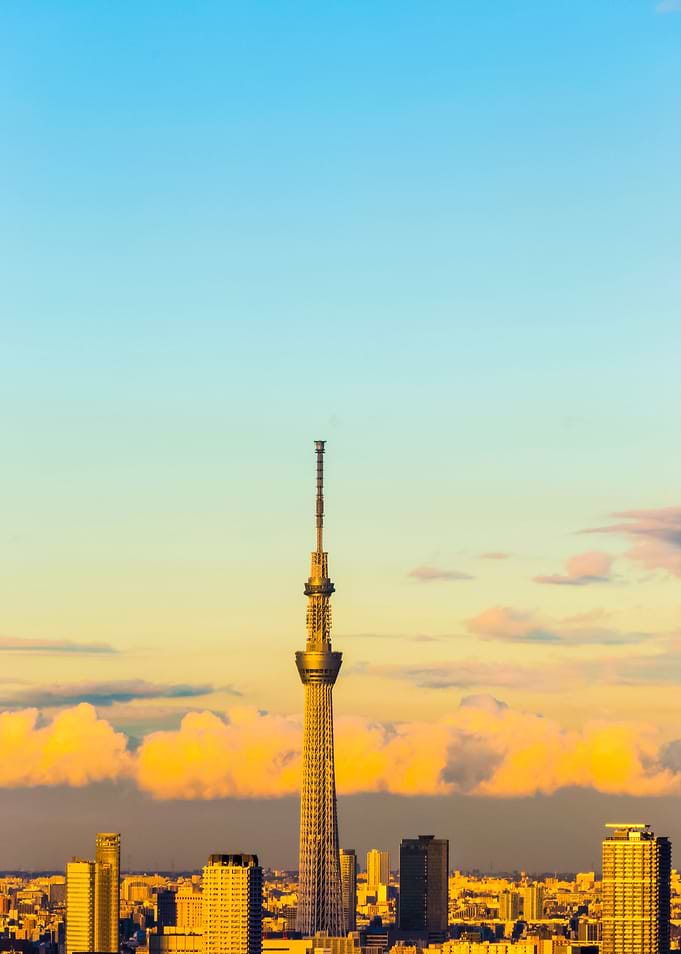 Tokyo Cityspace Sunset Vie