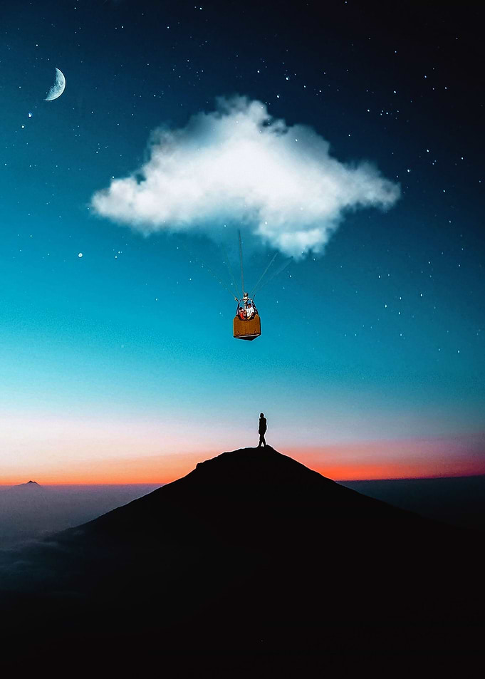 Magic Night Cloud Balloon