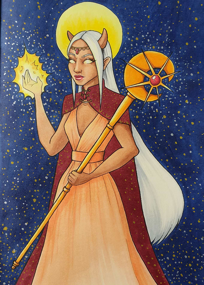 The devil goddes