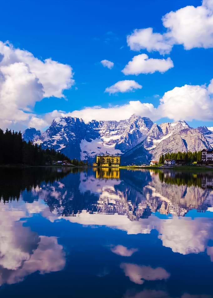 Misurina Italy June 17 Mi