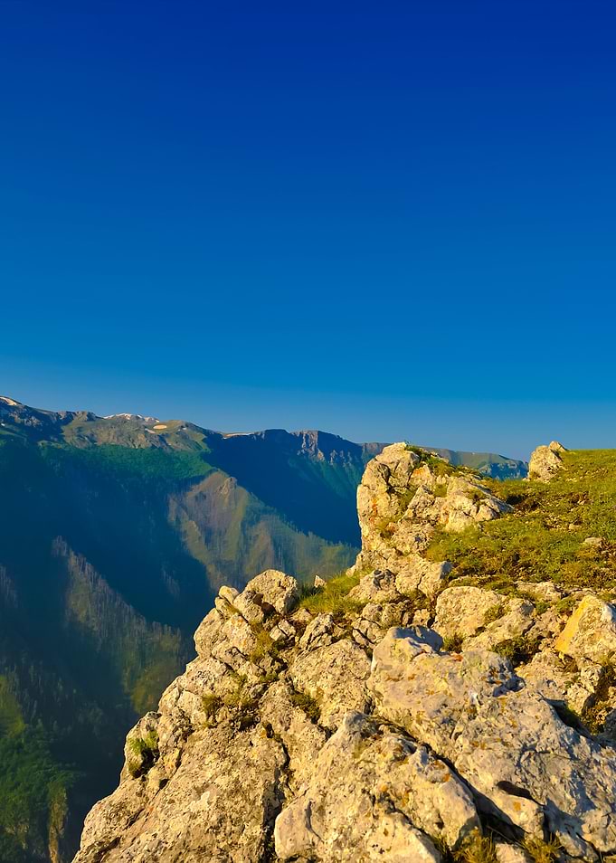 Fresh Sunrise At Mountain