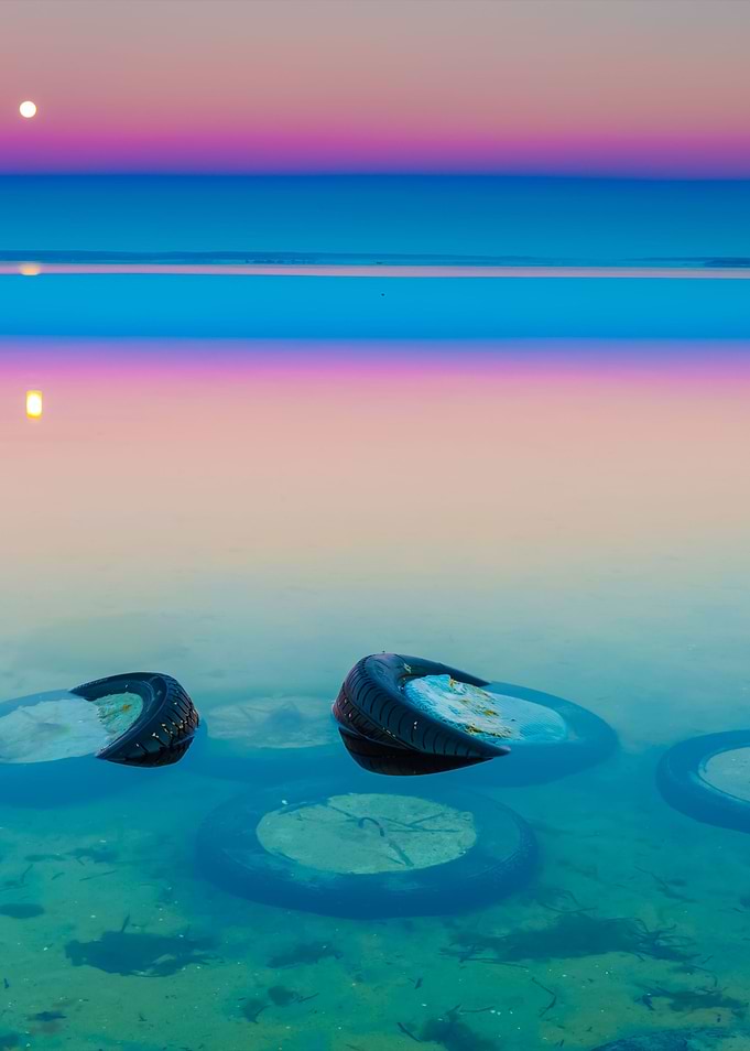 Beautiful Seascape Of Bay