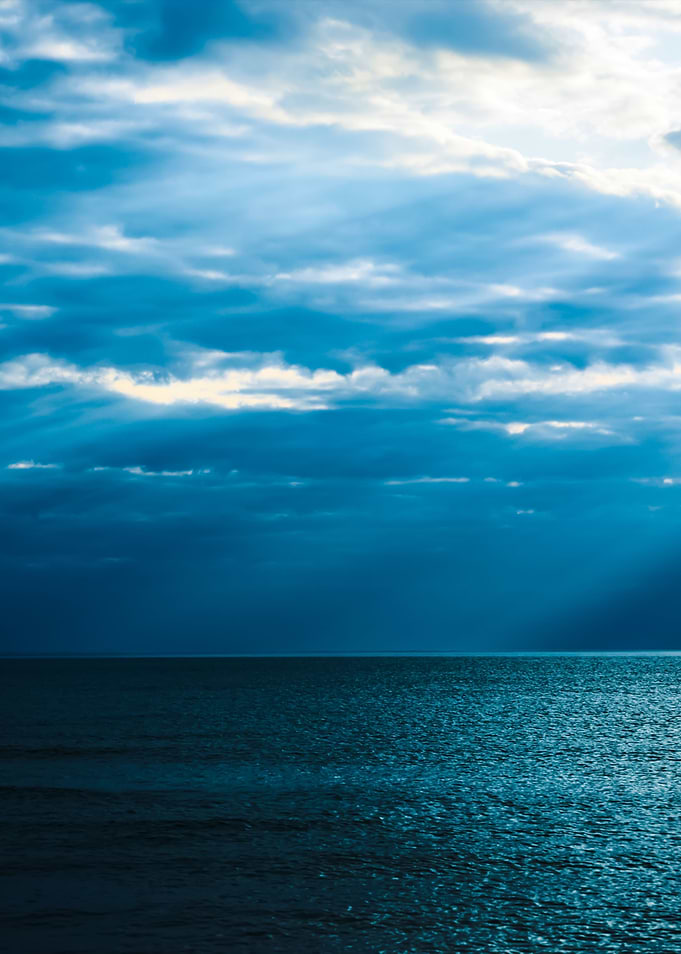 Dramatic Sunbeams In The S