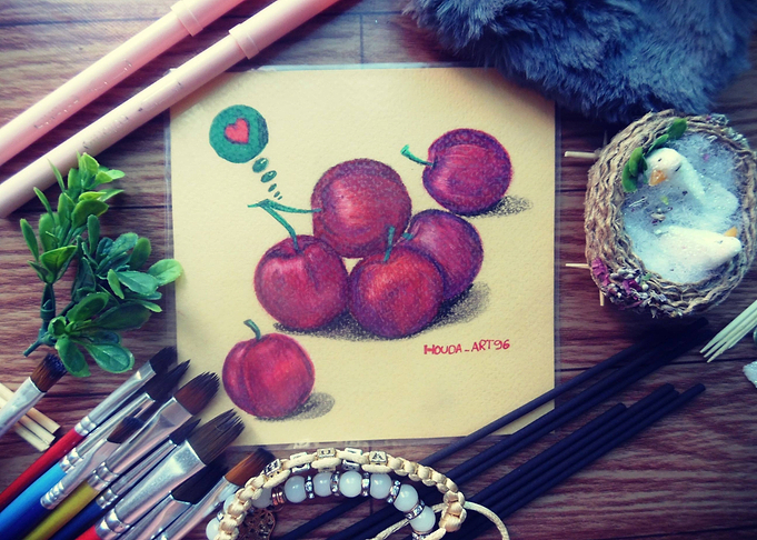 colored paper illustration
