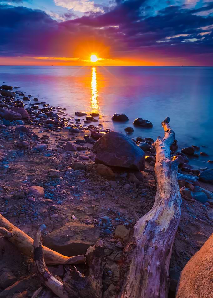 Rocky Baltic Sea Shore
