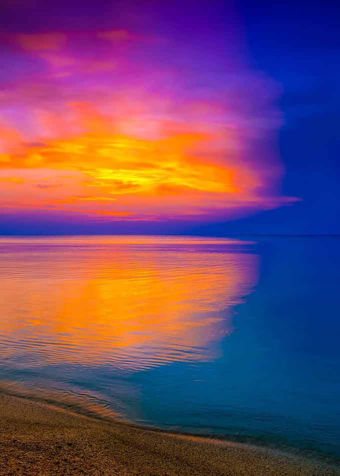 Sunrise Over Sea