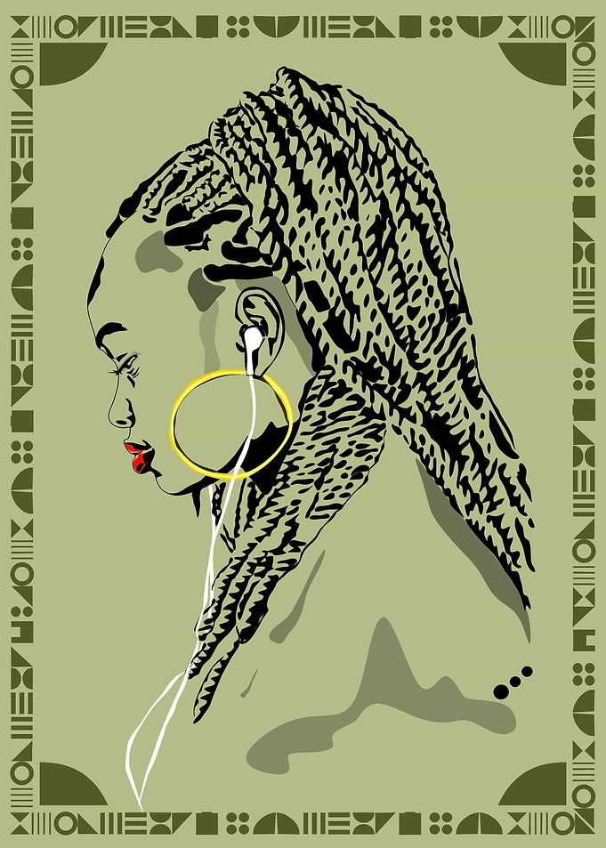 lady with the red lips