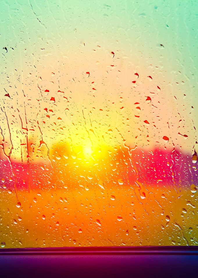 Driving A Car In The Rain