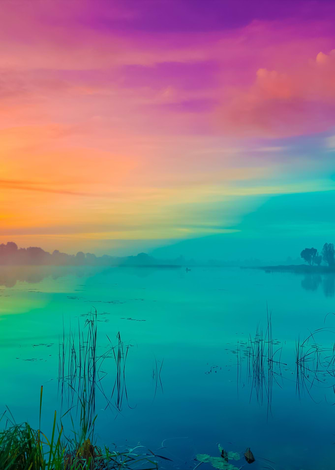 Early Morning Dawn Over Th
