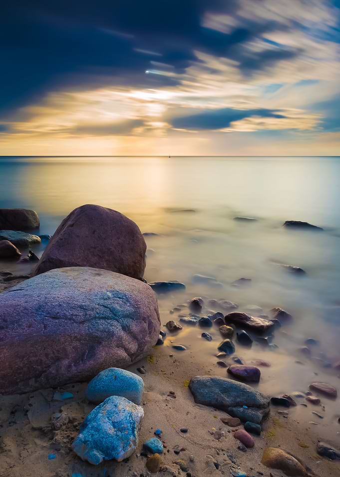 Rocky Sea Shore Long Expos