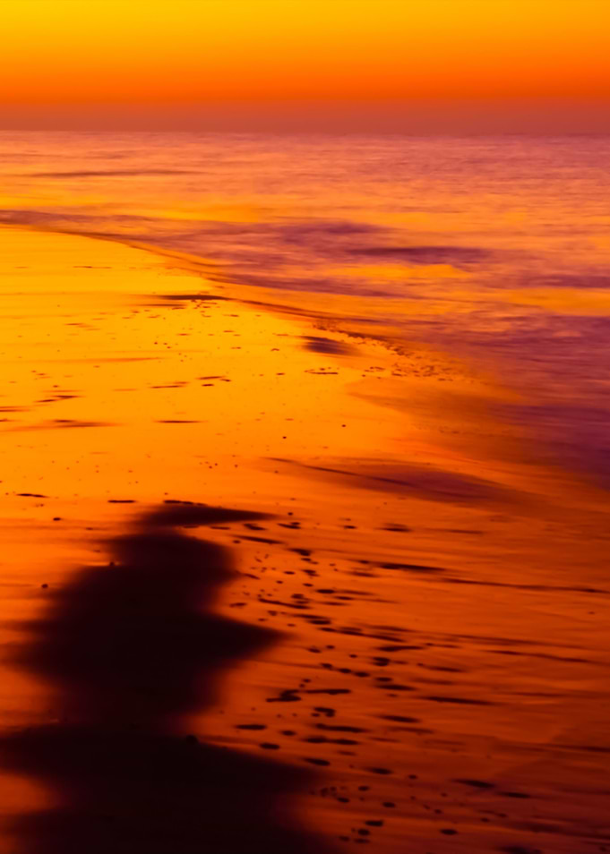 Sea Coast At Sunset
