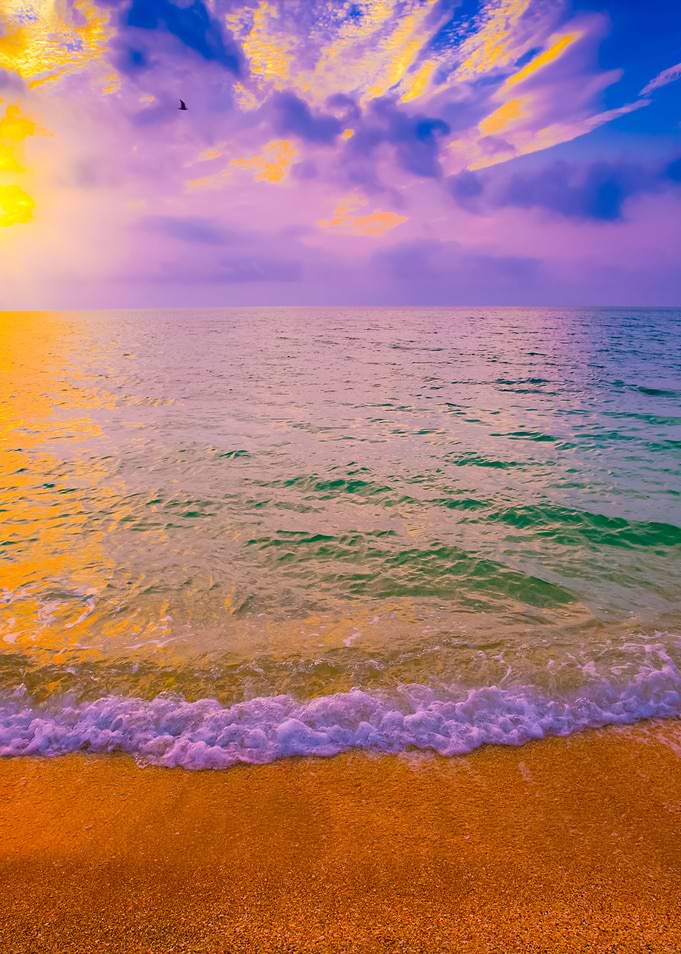 Sunrise Over Sea