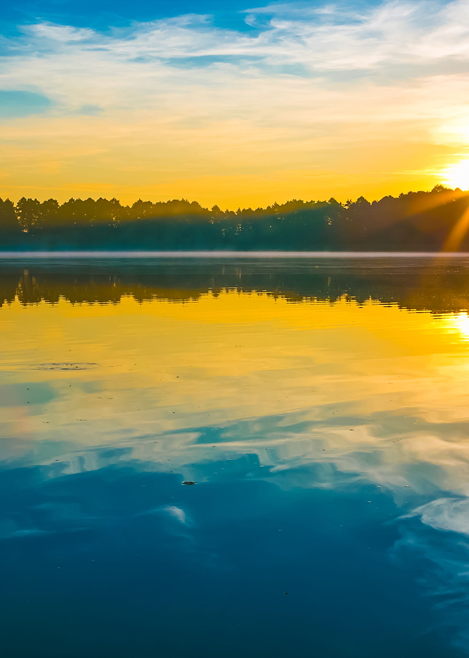 Beautifulsunrise Over Lake