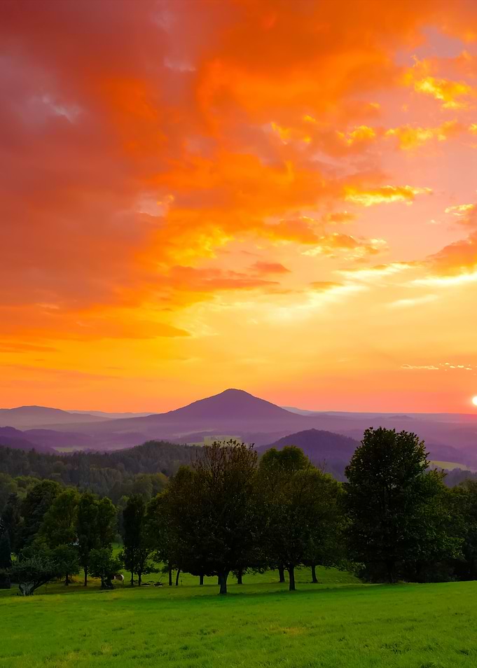Beautiful Twilight Sunset