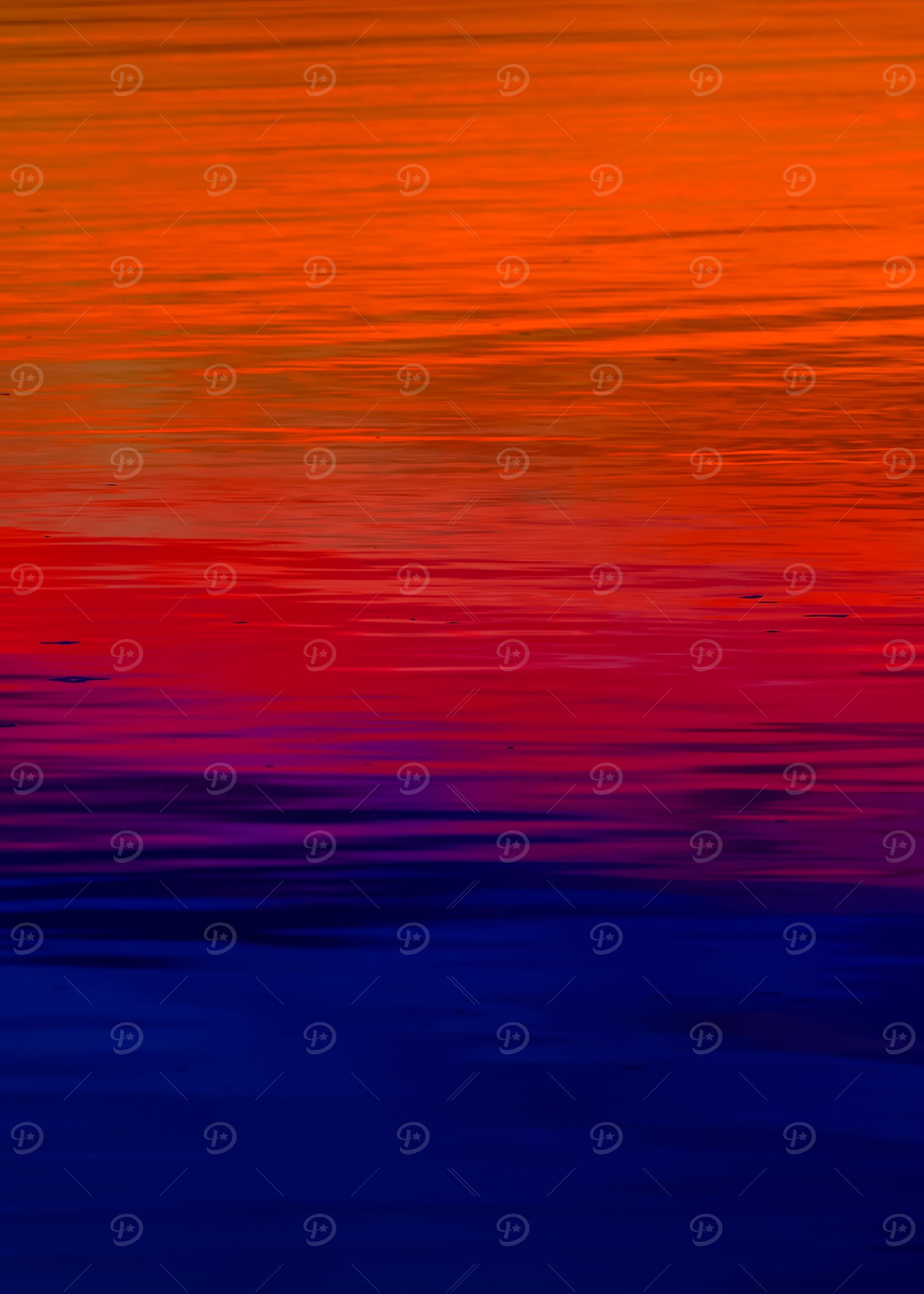 Colorful Sunrise On A Lake