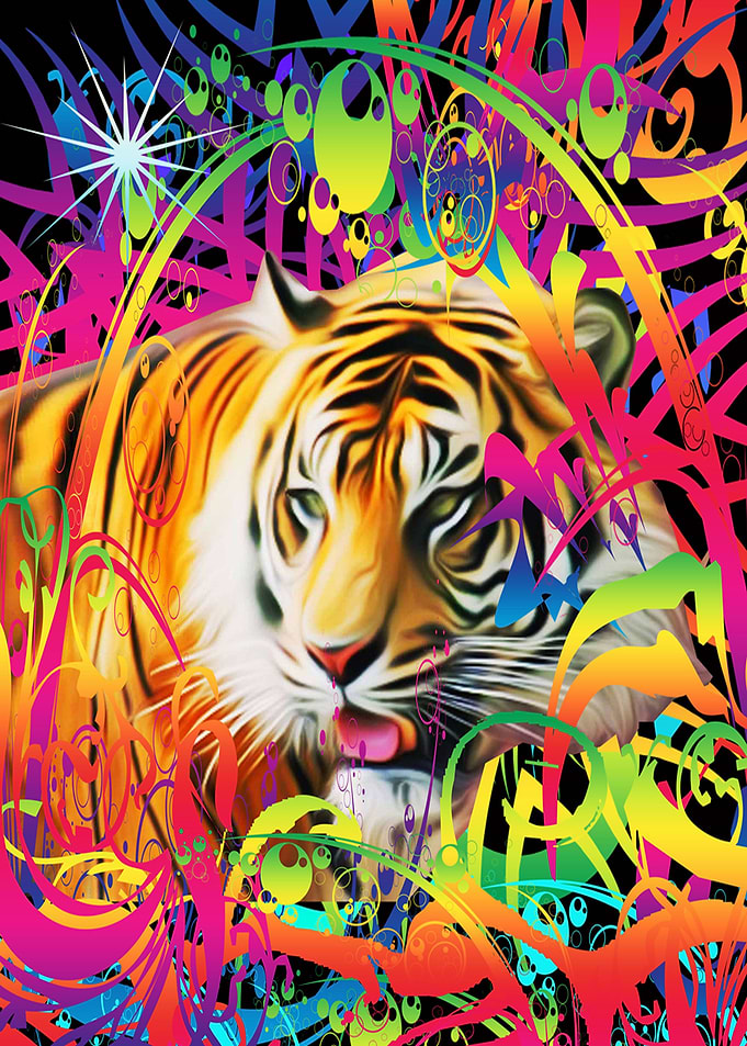 Tiger in the Jungle