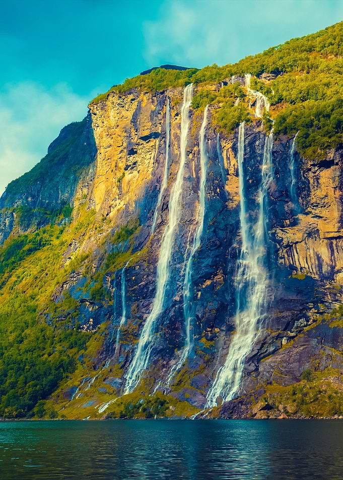 Mountain Landscape With Cl