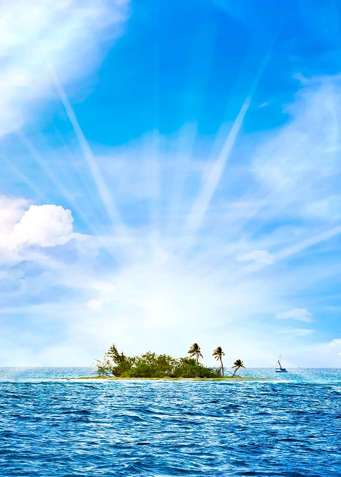 Tropical Desert Island