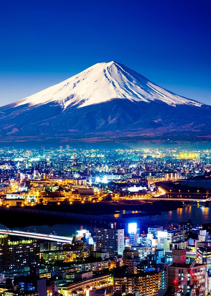 Mount Fuji Fujiyama Aerial