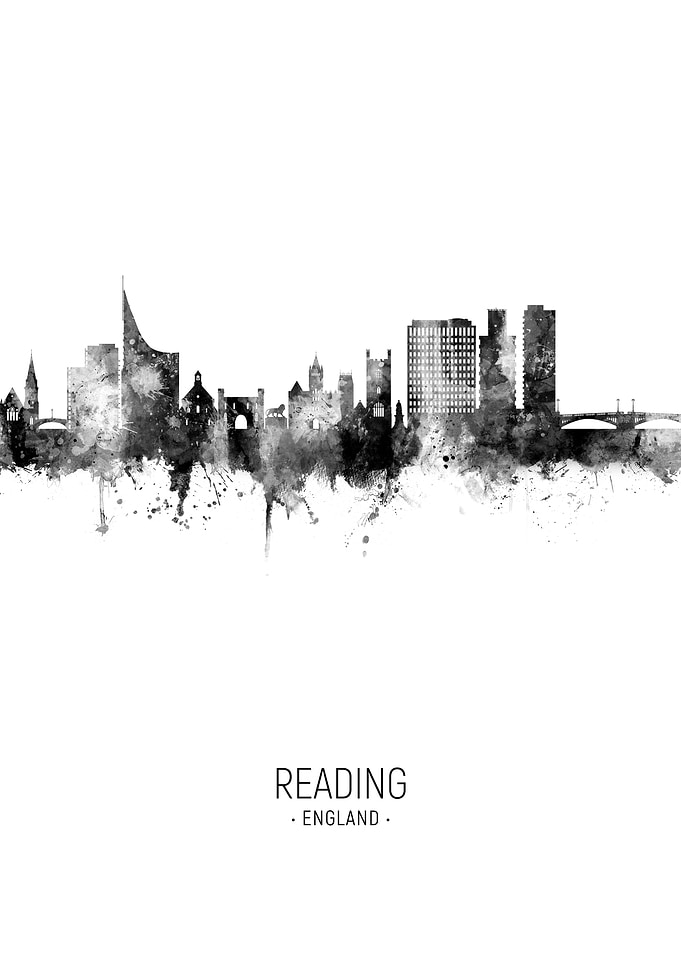 Reading England Skyline