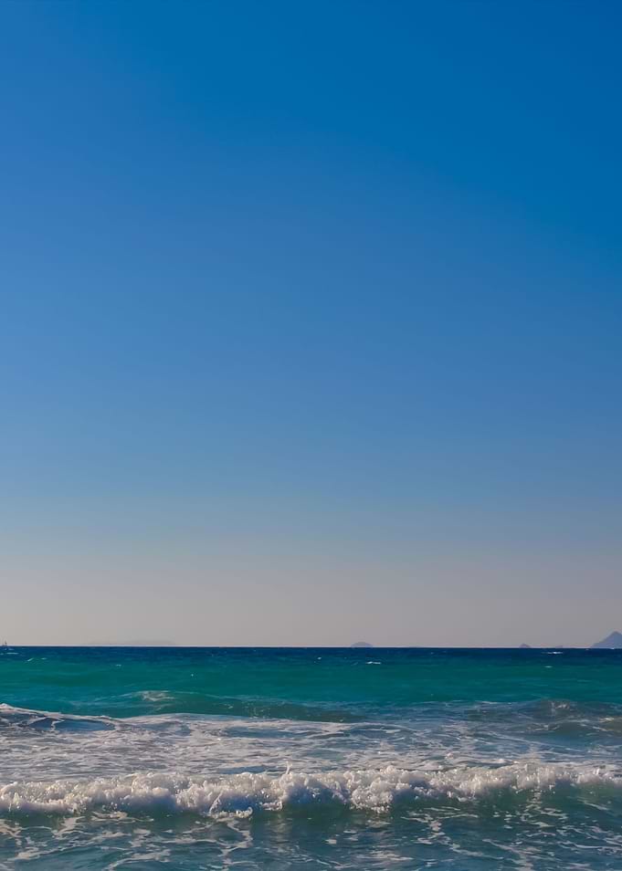 Blue Sky And Sea