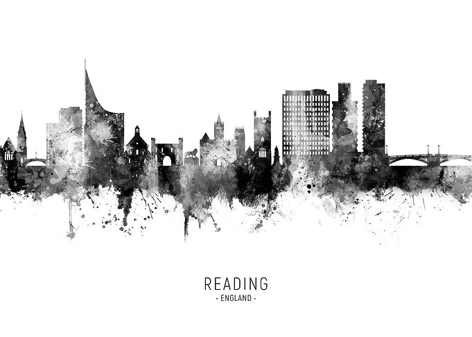 Reading England Skyline