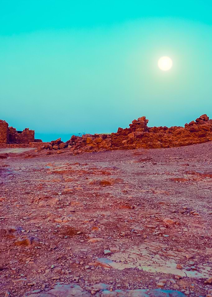 Night In Masada Fortress I