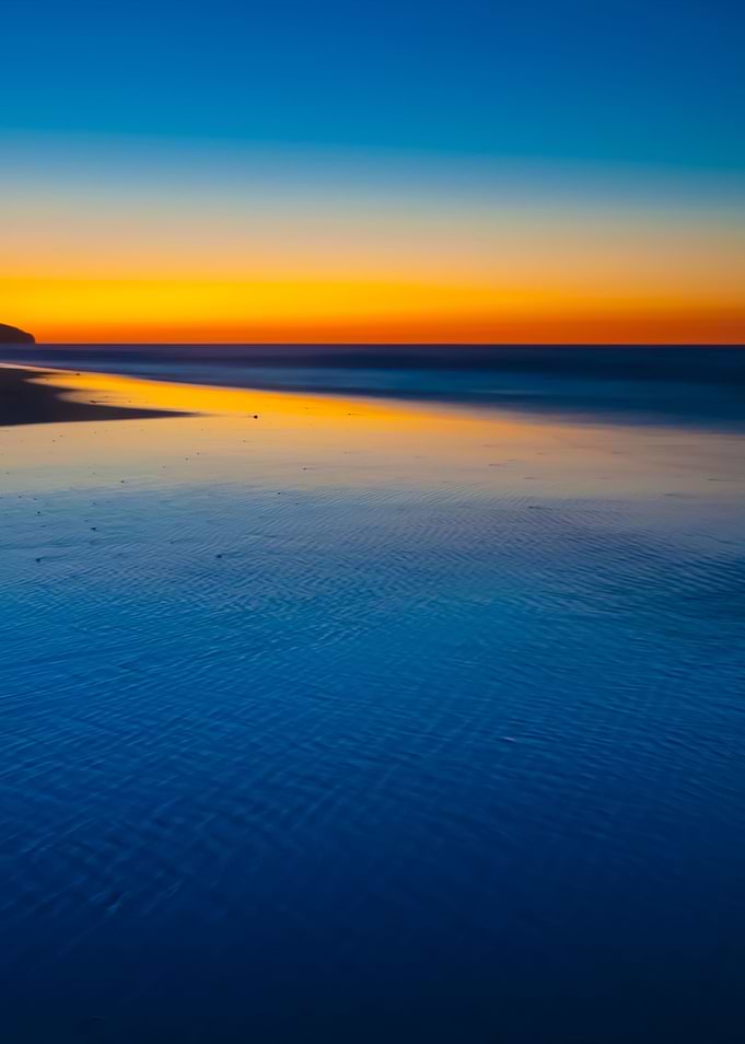 Sea Coast At Sunset