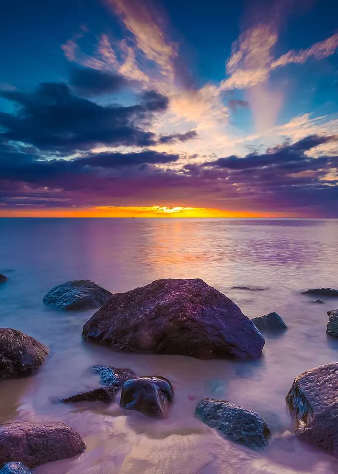 Beautiful Rocky Sea Shore