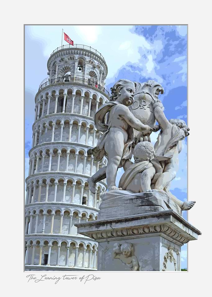 Leaning tower of Pisa