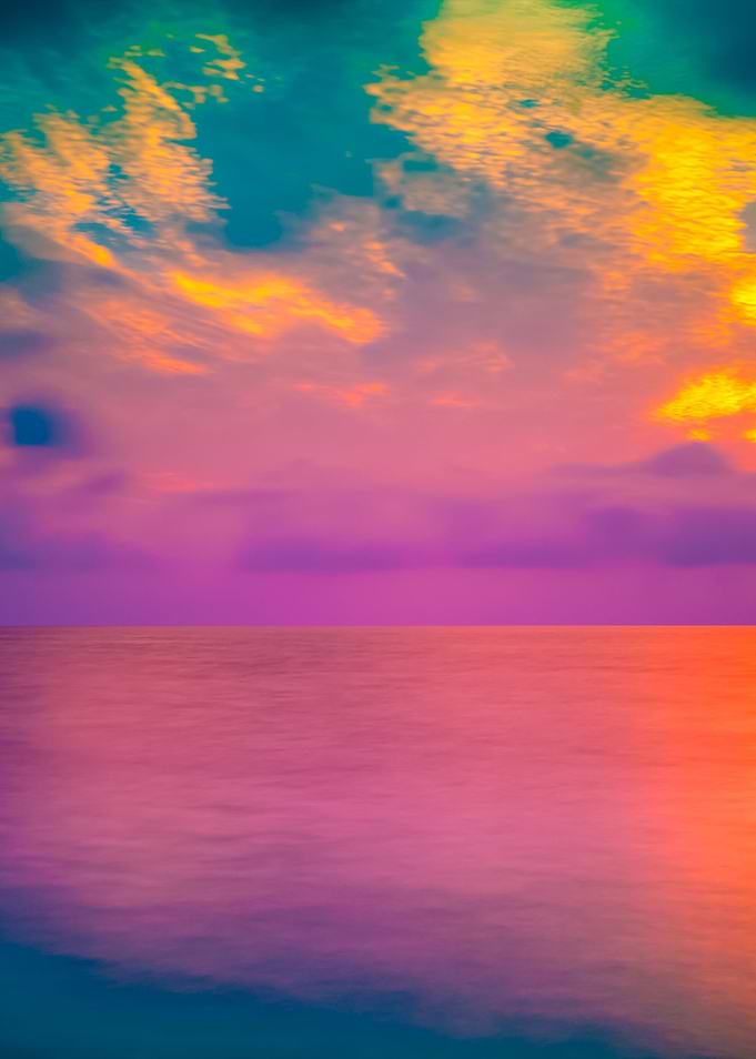 Sunrise Over Sea