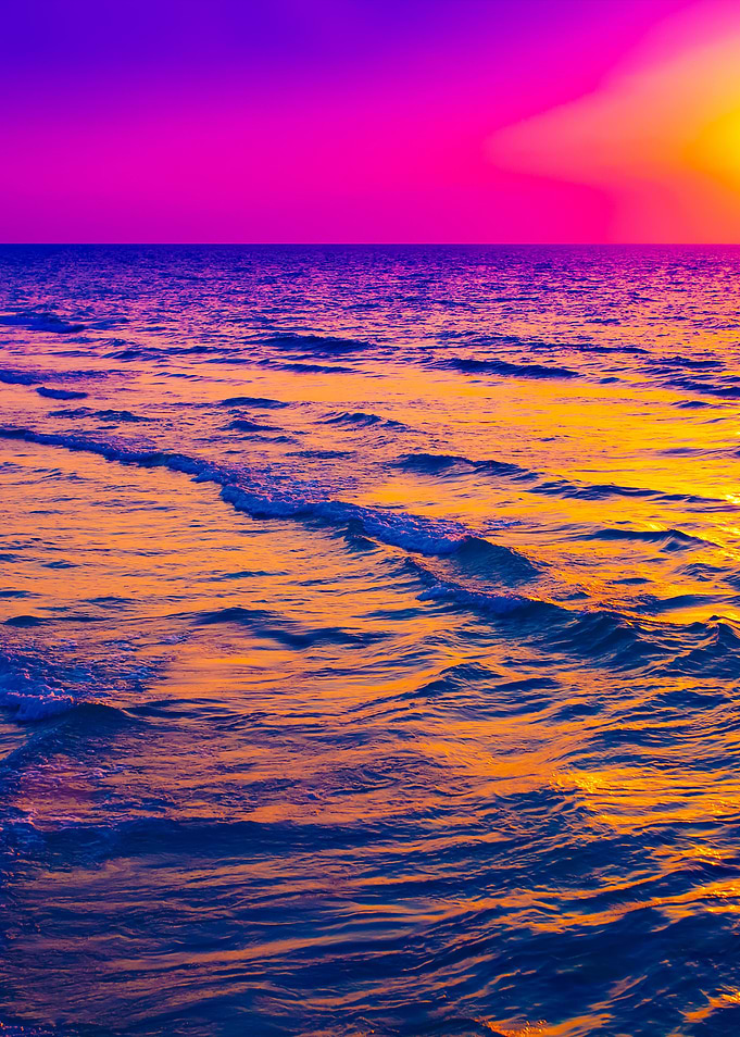 Sunrise Over Sea