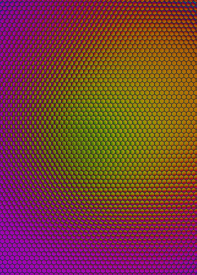 Hexagon pattern 10