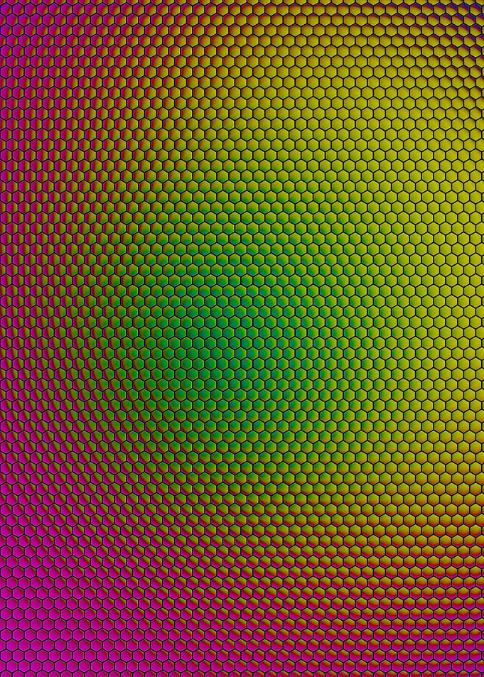 Hexagon pattern 2