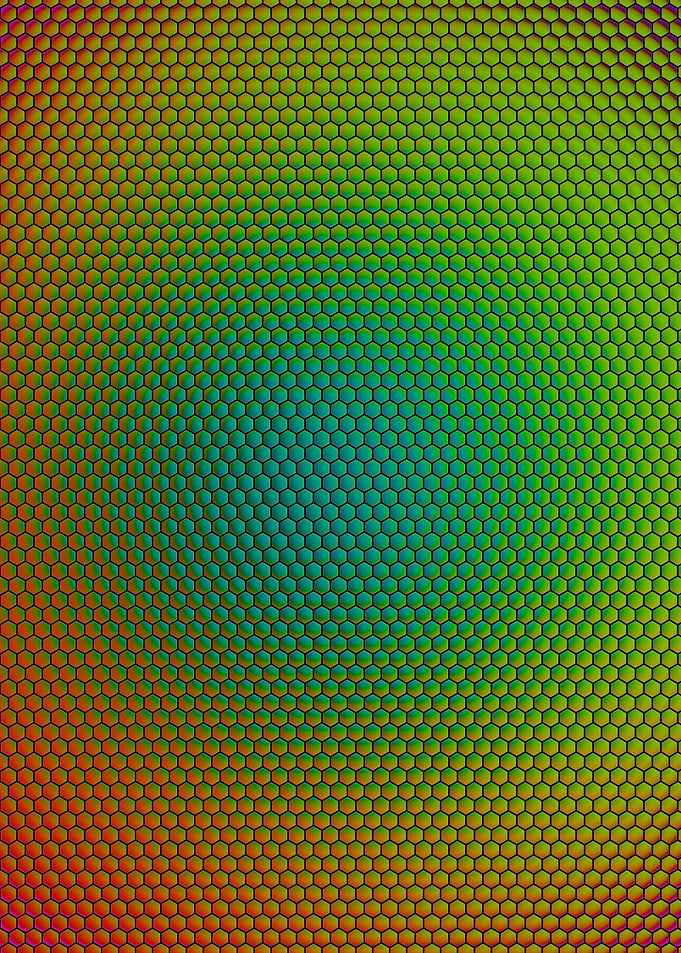 Hexagon pattern 1