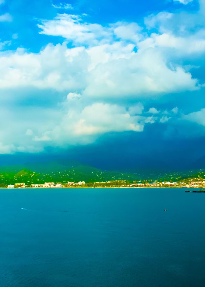 Beautiful Cloudy Sky Over