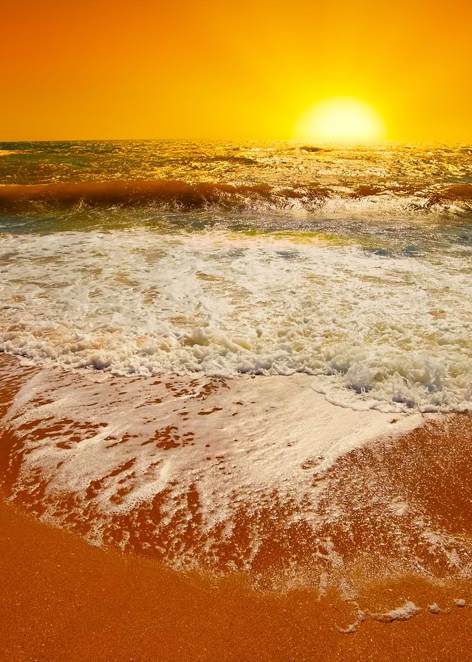 Sunrise Over Sea