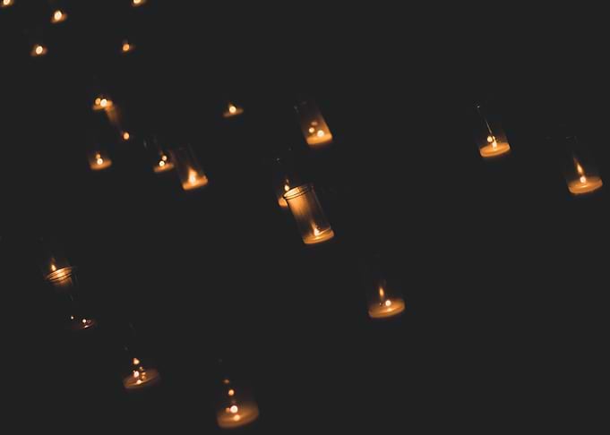 Candles in the night