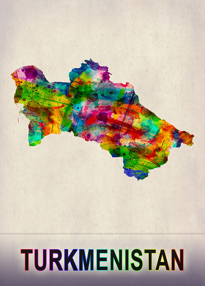 Turkmenistan Map