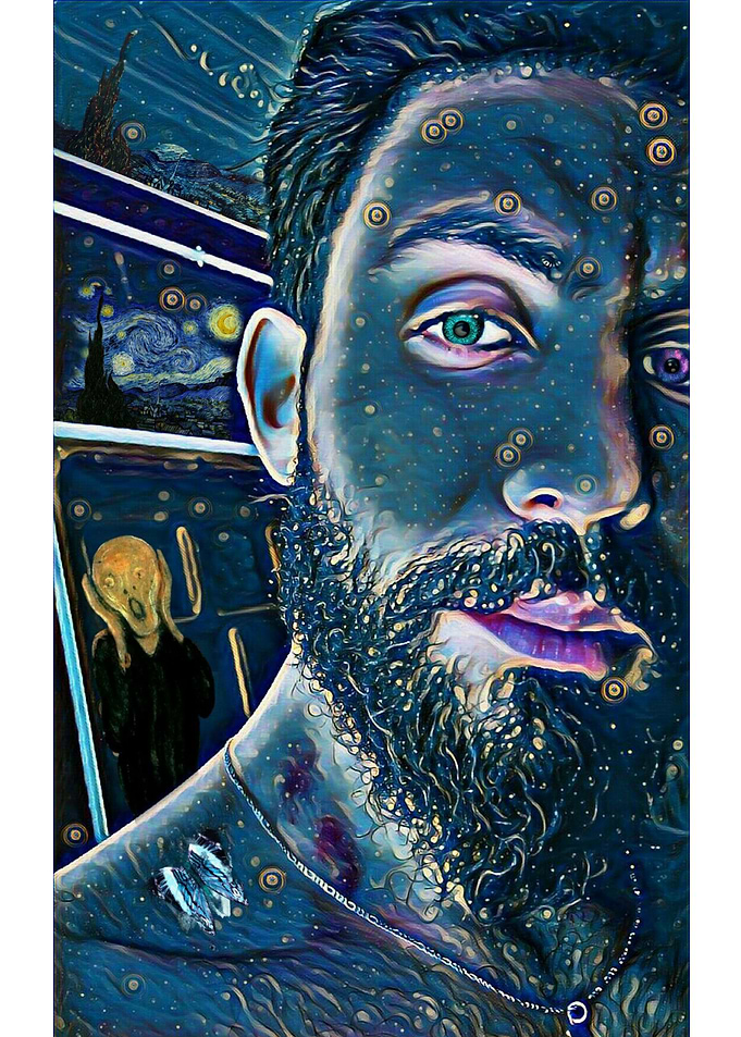 Get part in starry night